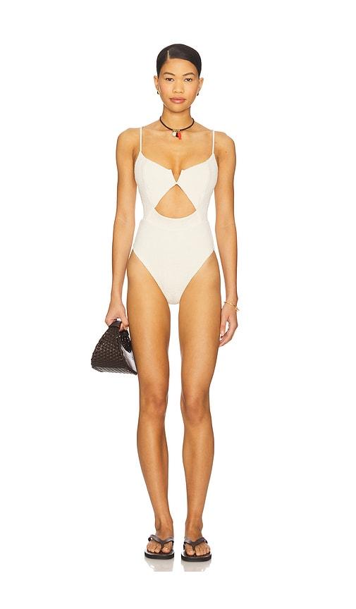Tularosa Callista One Piece in Cream by TULAROSA