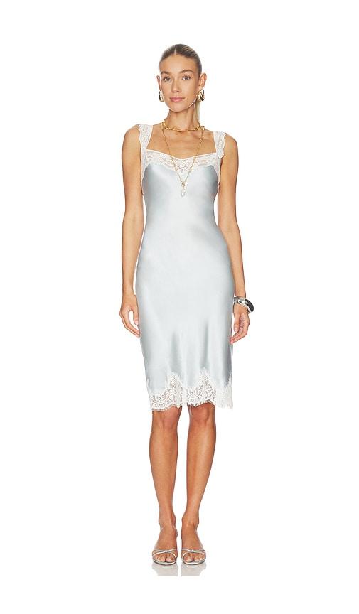 Tularosa Camille Dress in Baby Blue by TULAROSA