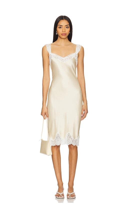 Tularosa Camille Dress in Cream by TULAROSA