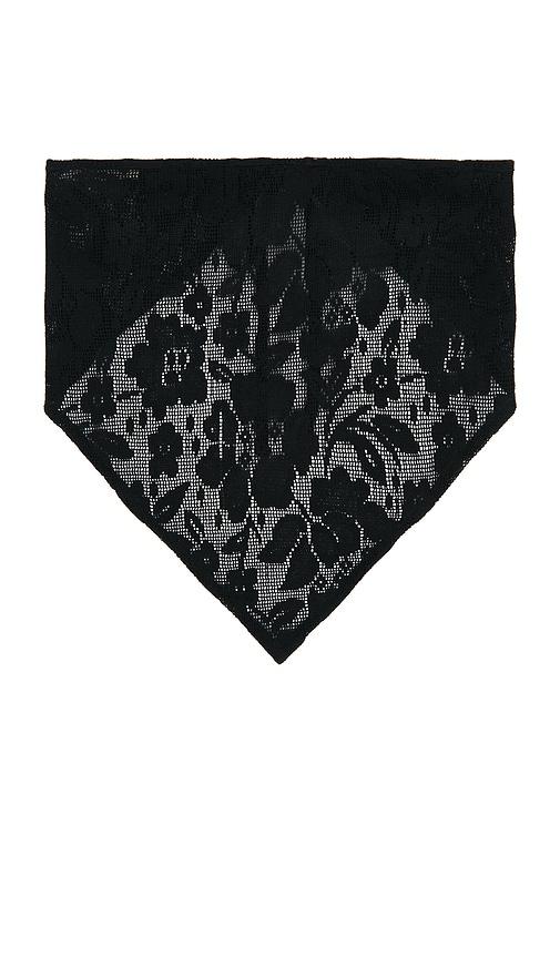Tularosa Dasha Head Scarf in Black by TULAROSA