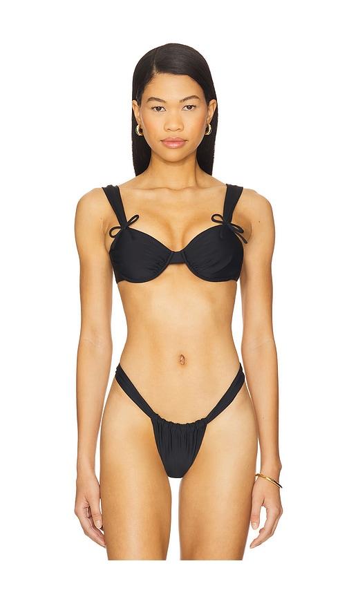 Tularosa Giovanna Top in Black by TULAROSA