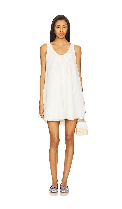 Tularosa Giselle Mini Dress in Ivory by TULAROSA