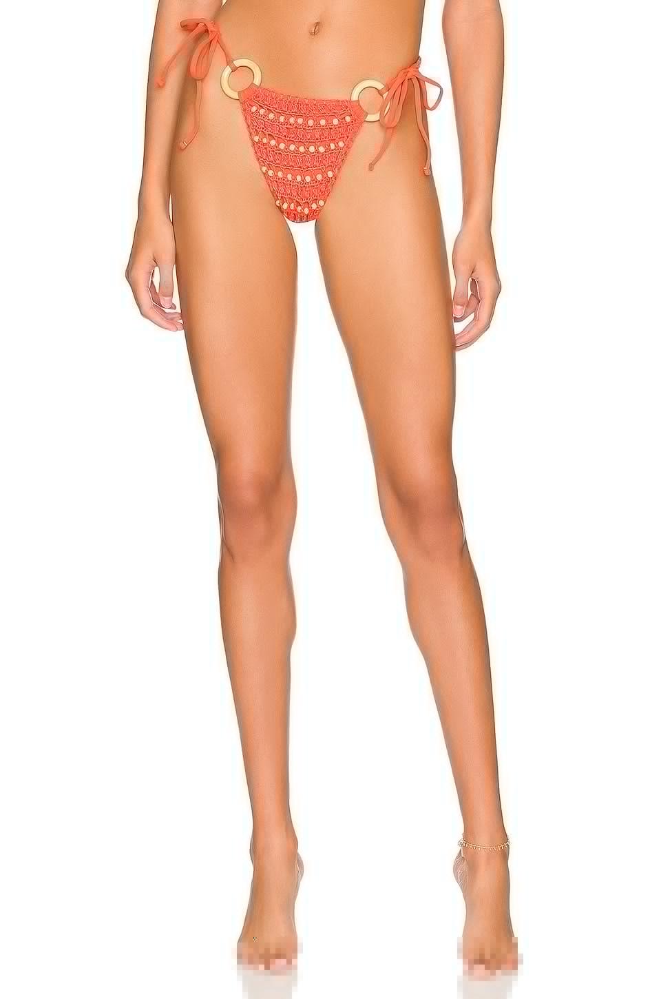Tularosa Jona Bottom in Orange by TULAROSA