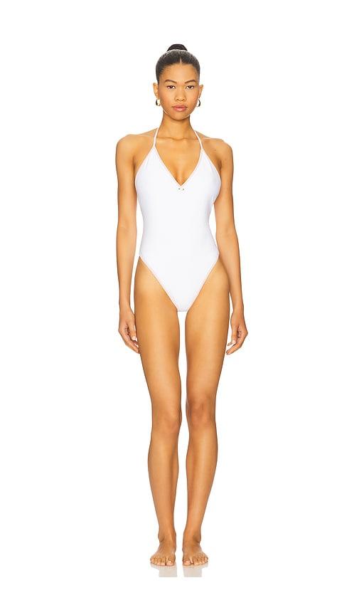 Tularosa Kacia One Piece in White by TULAROSA