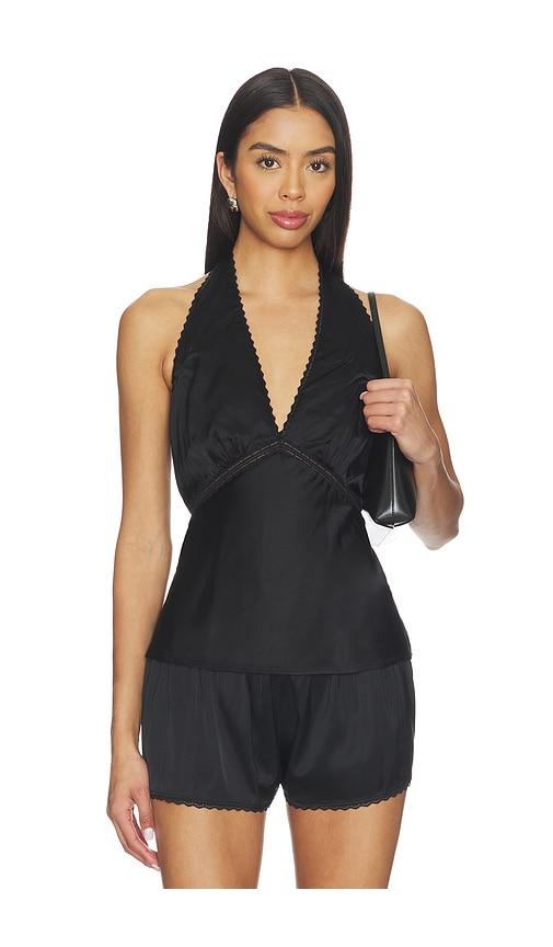 Tularosa Leia Top in Black by TULAROSA