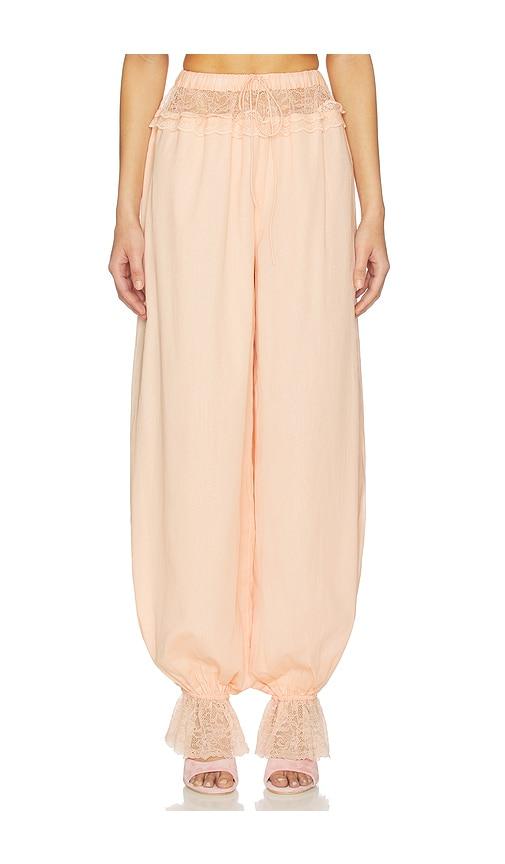 Tularosa Lumi Pant in Peach by TULAROSA