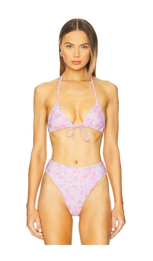 Tularosa Mar Top in Pink by TULAROSA