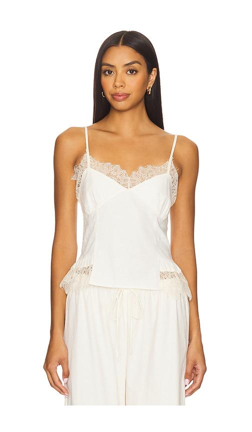 Tularosa Margaux Top in Cream by TULAROSA