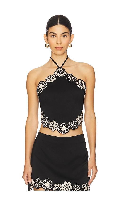 Tularosa Melani Top in Black by TULAROSA