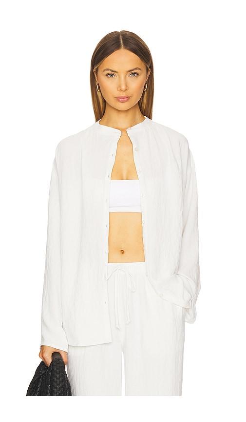Tularosa Pheby Button Down Shirt in Ivory by TULAROSA