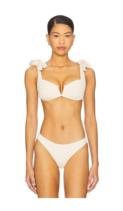 Tularosa Seashell Top in Cream by TULAROSA