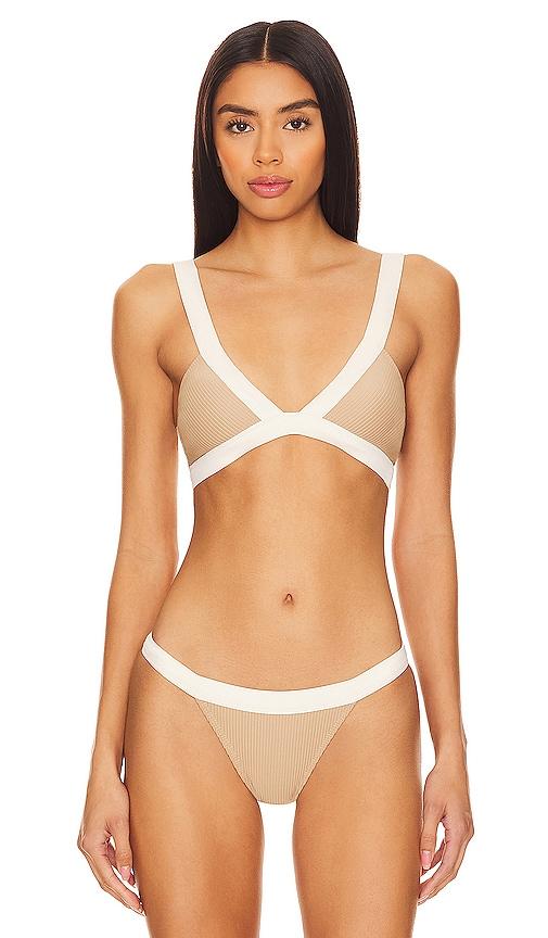 Tularosa Shore Top in Tan by TULAROSA