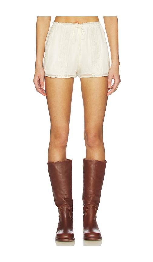 Tularosa Tatum Shorts in Ivory by TULAROSA