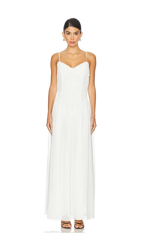 Tularosa x Maggie MacDonald Maria Gown in Ivory by TULAROSA