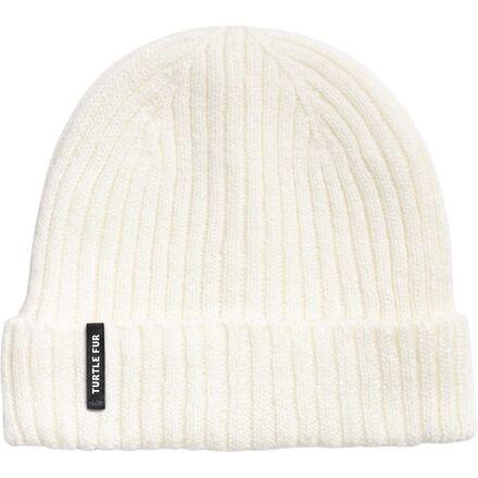 Clara Recycled Beanie by TURTLE FUR