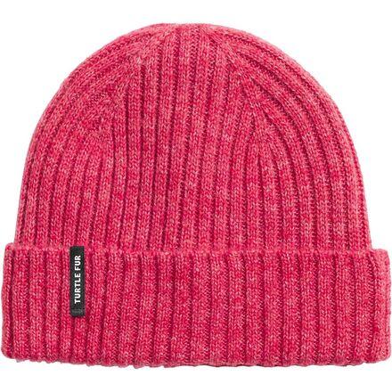 Clara Recycled Beanie by TURTLE FUR