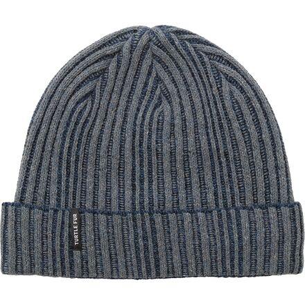 Ocean Ragg Wool Bryan Beanie by TURTLE FUR