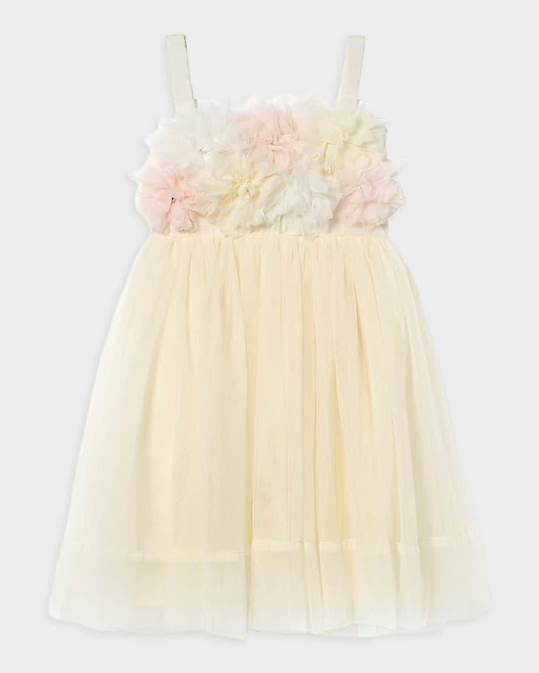 Girl's Tide Blossom Tulle Dress, Size 2-11 by TUTU DU MONDE