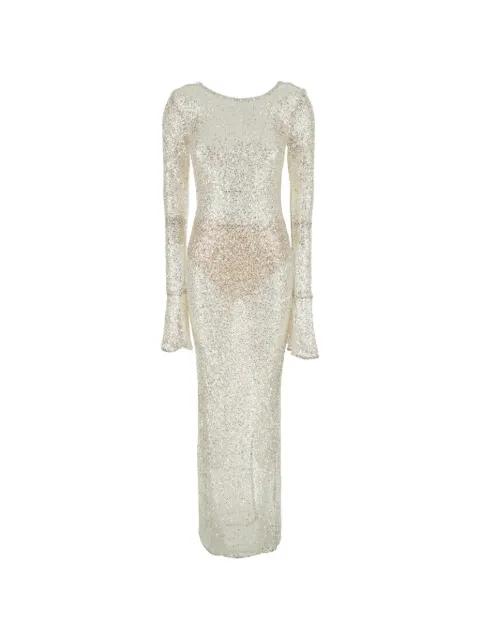 Algedi sequin-embellished dress by TWENTY FOURHAITCH