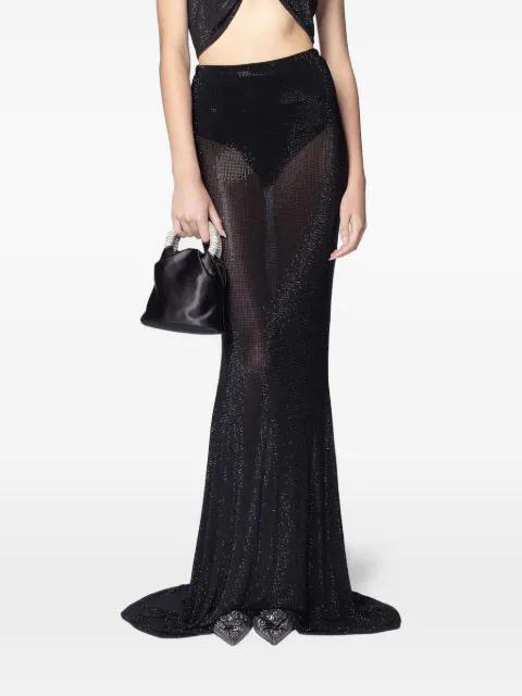 Santorini mermaid-style maxi skirt by TWENTY FOURHAITCH