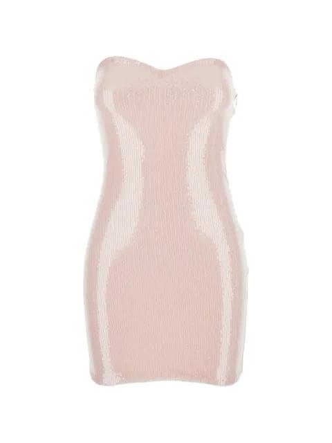 sequin-embellished mini dress by TWENTY FOURHAITCH