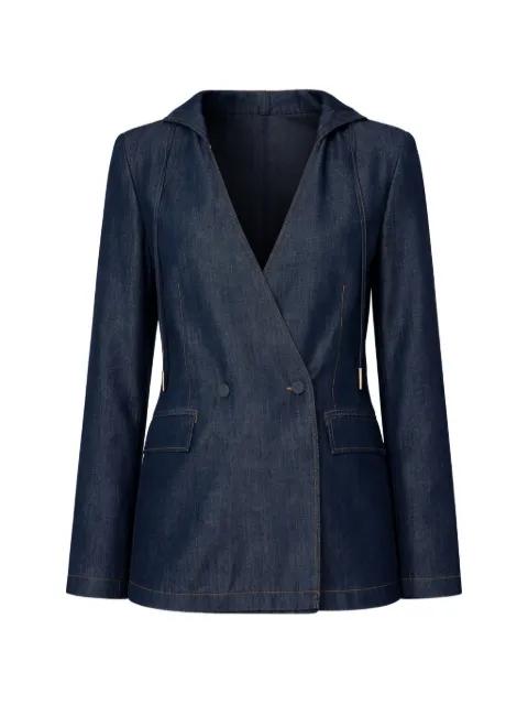 Chambray blazer by TWINSET