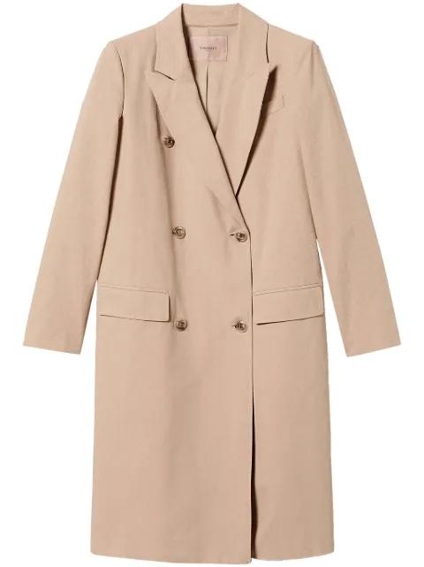 Double-breasted trench coat by TWINSET
