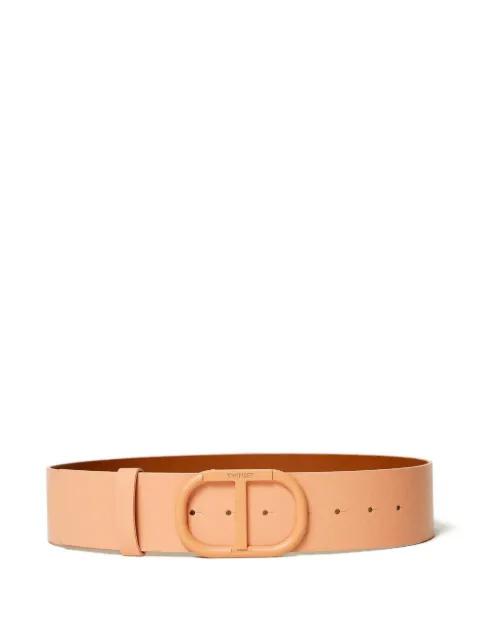 Oval T buckle belt by TWINSET