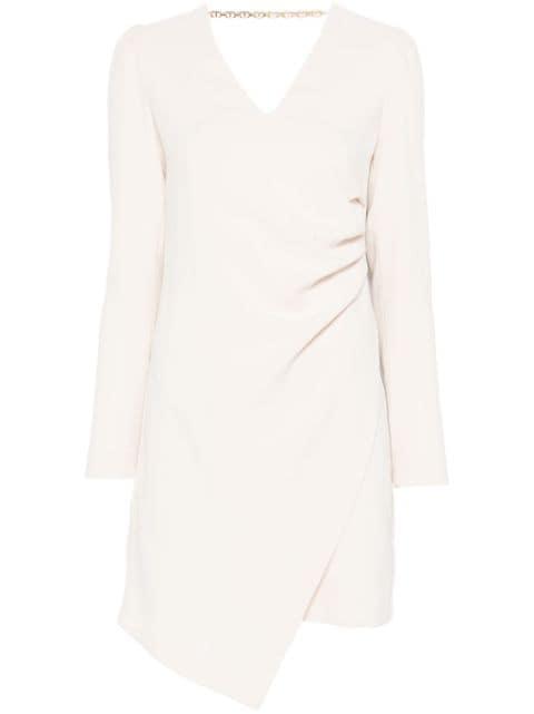 Oval T-chain mini dress by TWINSET