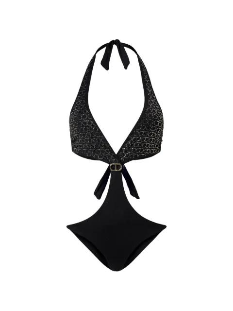 Trikini oval rhinestone one-pieces by TWINSET