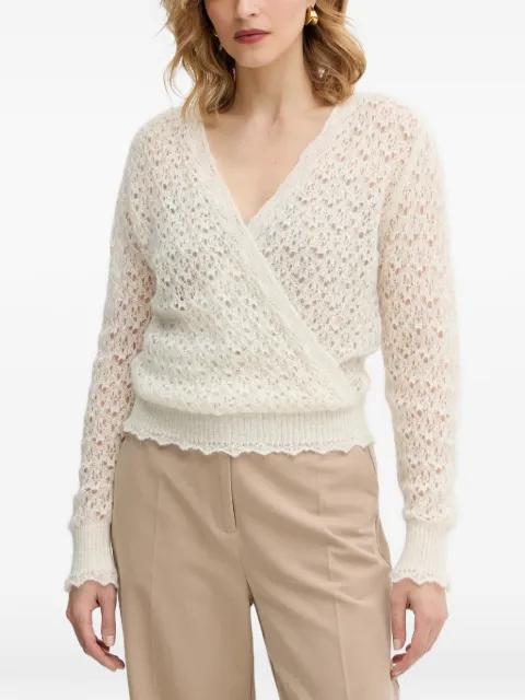 V-neck button top by TWINSET