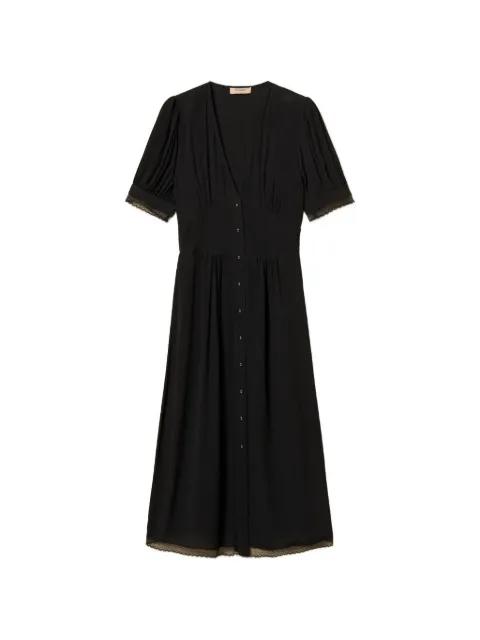 V-neck midi dress by TWINSET