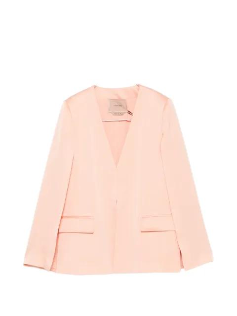 V-neck pockets blazer by TWINSET