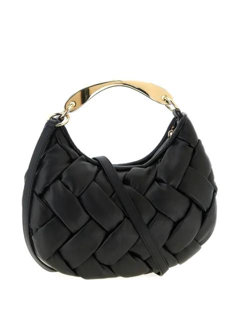 Weaved leather-effect tote bag by TWINSET