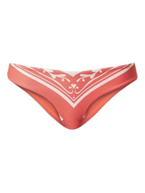 abstract-print bikini bottom by TWINSET