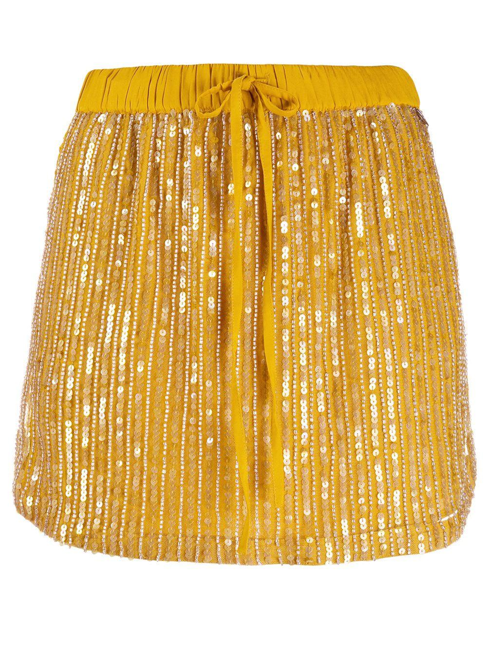 all-over sequin mini skirt by TWINSET
