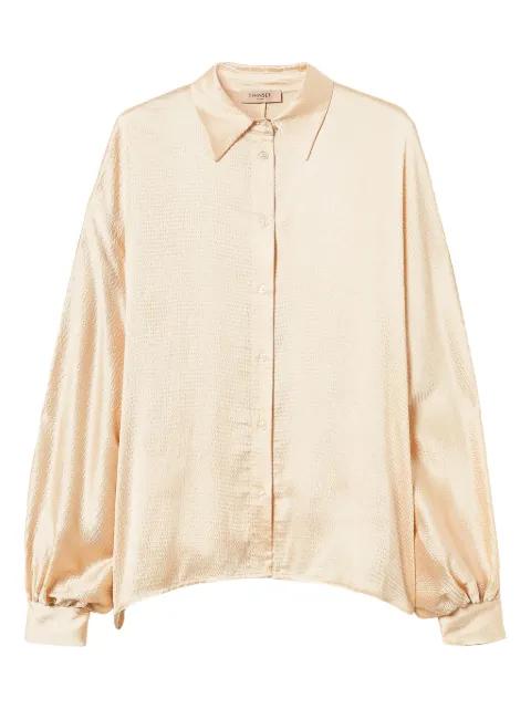 balloon-sleeve shirt by TWINSET
