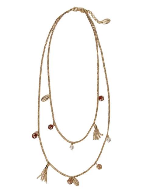 beaded tassel necklace by TWINSET
