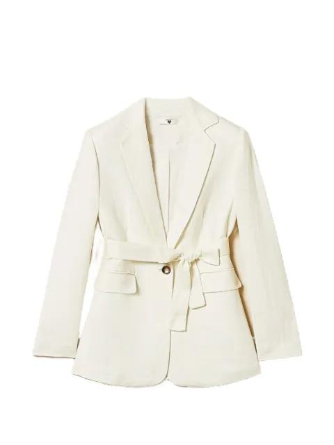 belted blazer by TWINSET