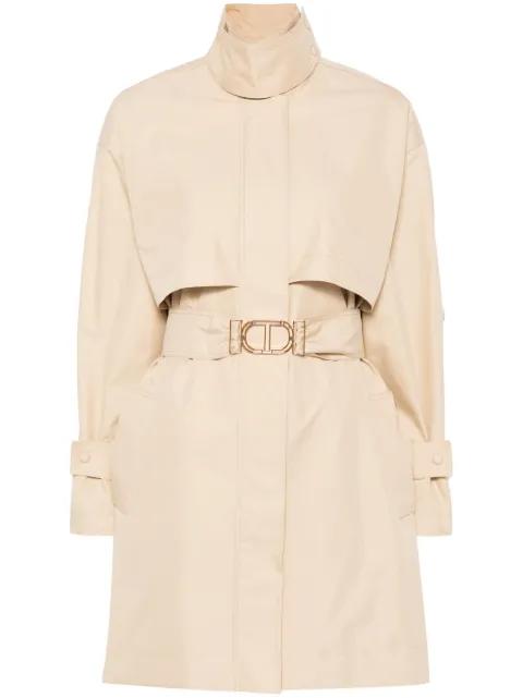 belted coat by TWINSET