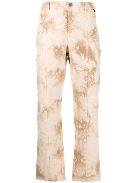bleached-effect jeans by TWINSET