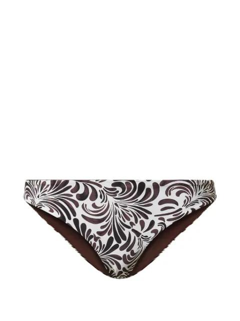 botanical-print bikini bottoms by TWINSET