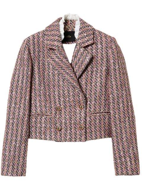 bouclé lurex blazer by TWINSET