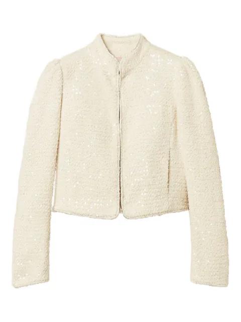 bouclé sequin jacket by TWINSET