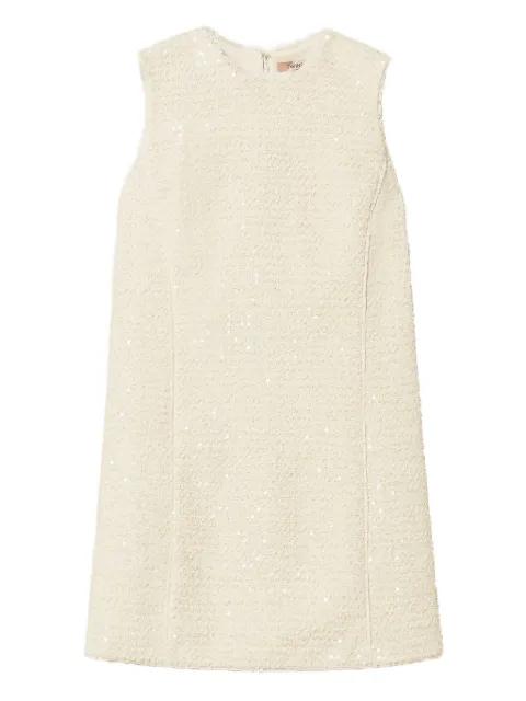 bouclé sequinned mini dress by TWINSET
