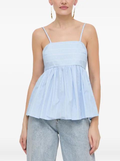 bow-detail striped top by TWINSET