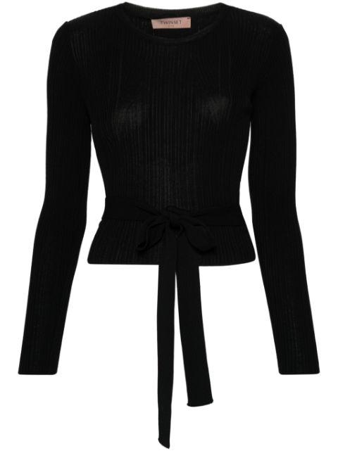 bow-detail top by TWINSET