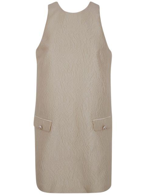 broacde jacquard mini dress by TWINSET