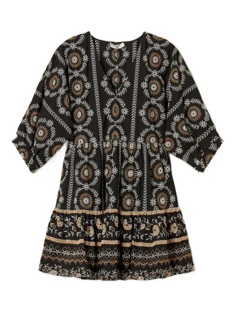 broderie anglaise mini dress by TWINSET
