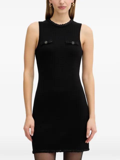button-detail trim mini dress by TWINSET
